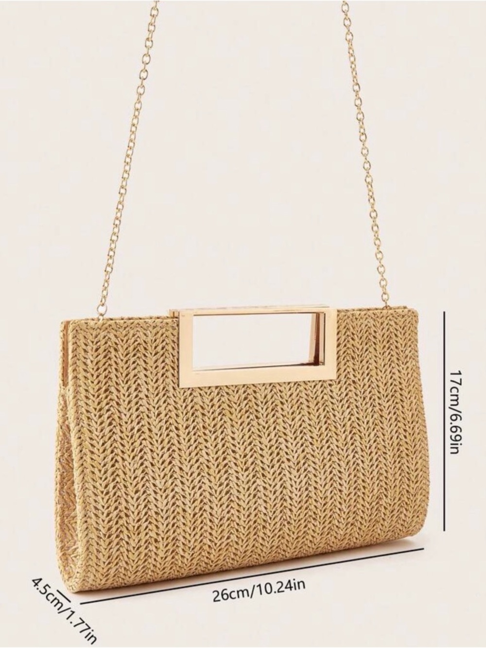 NEW Handbag with Chain Strap - Picture 4 of 6